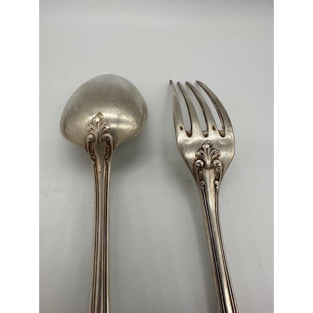 19th Century French l'Alf√©nide Christofle/Charles Halphen Silver-Plate Flatware With - 9