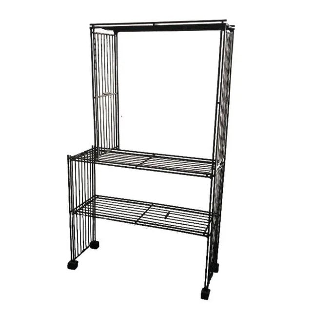 1950s Mid-Century 3-Tier Iron Wire Art Display Shelf Bookshelf Etagere - 3