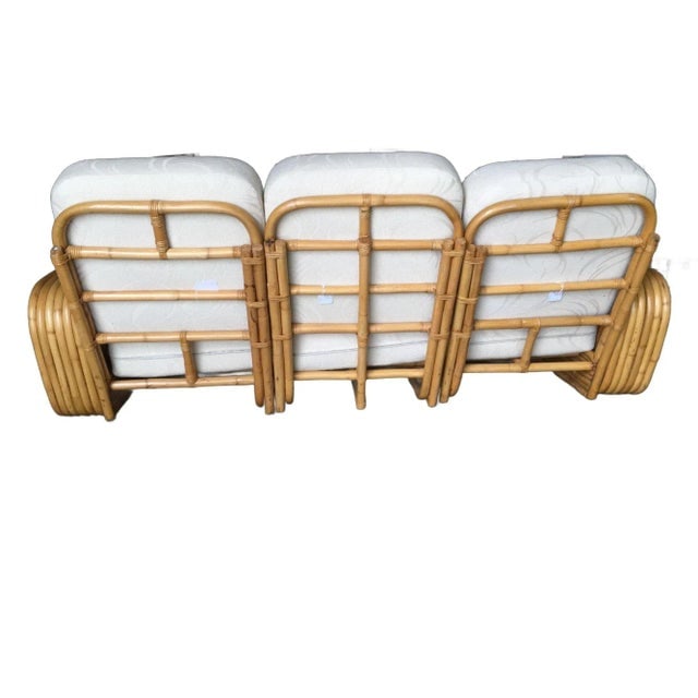Restored 1930s Paul Frankl Style Six-Strand Square Pretzel Sectional Sofa - 3