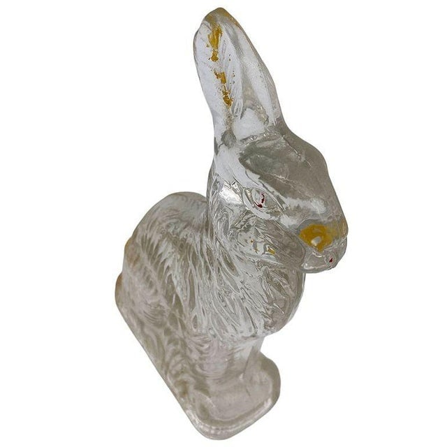 1970s Set of 11 Rare Modernist Glass & Lucite Bunny Rabbit Figural Collection - 10