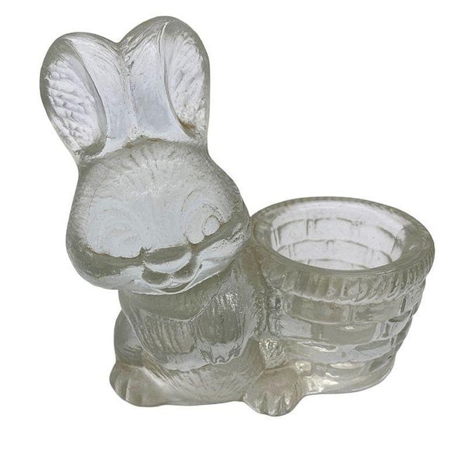 1970s Set of 11 Rare Modernist Glass & Lucite Bunny Rabbit Figural Collection - 12