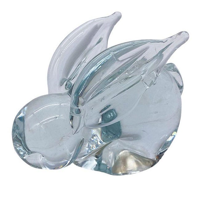 1970s Set of 11 Rare Modernist Glass & Lucite Bunny Rabbit Figural Collection - 15