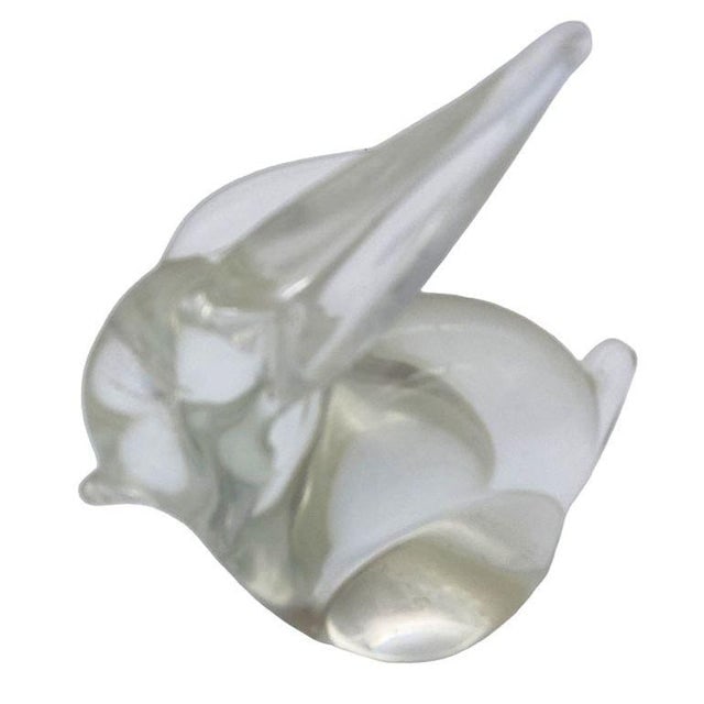 1970s Set of 11 Rare Modernist Glass & Lucite Bunny Rabbit Figural Collection - 7