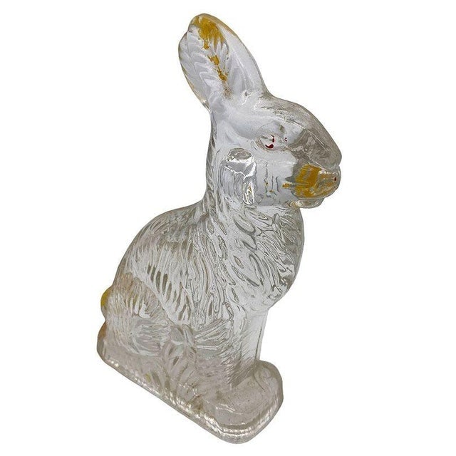 1970s Set of 11 Rare Modernist Glass & Lucite Bunny Rabbit Figural Collection - 8