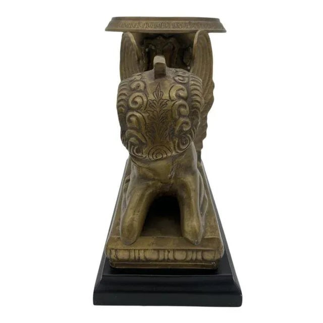 1900 Golden Fleece Chrysomallos Winged Ram Bronze Mantle Urn - 3