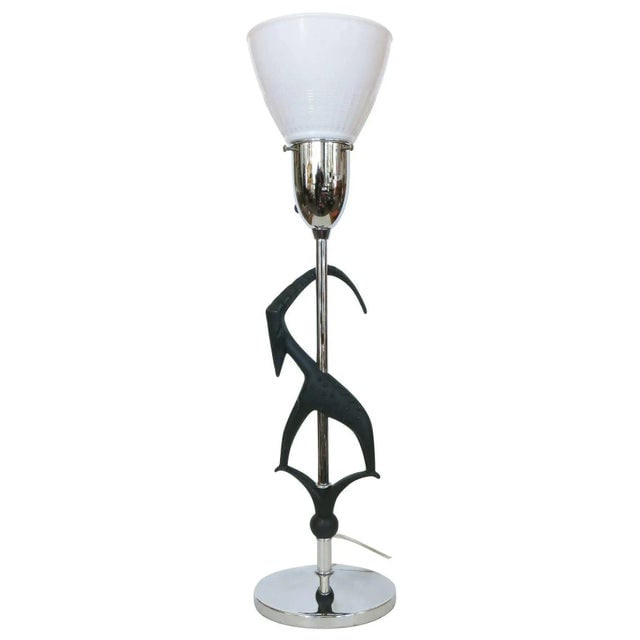 Mid-Century Gazelle Table Lamps, Pair by Rembrandt - 3