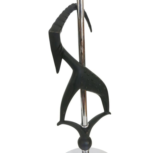 Mid-Century Gazelle Table Lamps, Pair by Rembrandt - 5