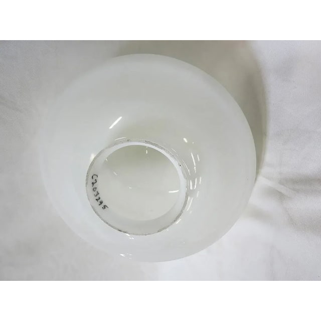 Small Schoolhouse Bell Shape Ceiling Glass Globe Pendant - 2