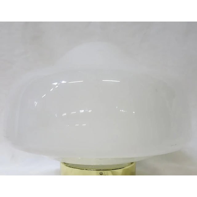 Small Schoolhouse Bell Shape Ceiling Glass Globe Pendant - 4