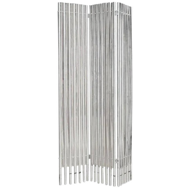 Lucite and Aluminum Wall Divider by Charles Hollis Jones (1 of 7)