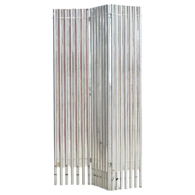 Lucite and Aluminum Wall Divider by Charles Hollis Jones - 4