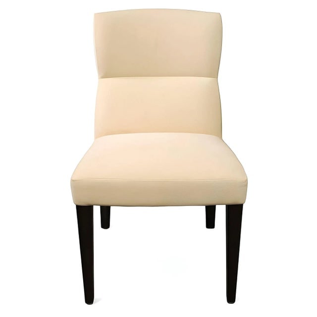 1990s Dakota Jackson "Oh!" Leather Armchair & Side Chairs - Set of 2 - 3