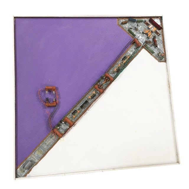 Abstract "Split Decision" Artography Arrow Wall Sculpture by Pasqual Bettio (1 of 4)