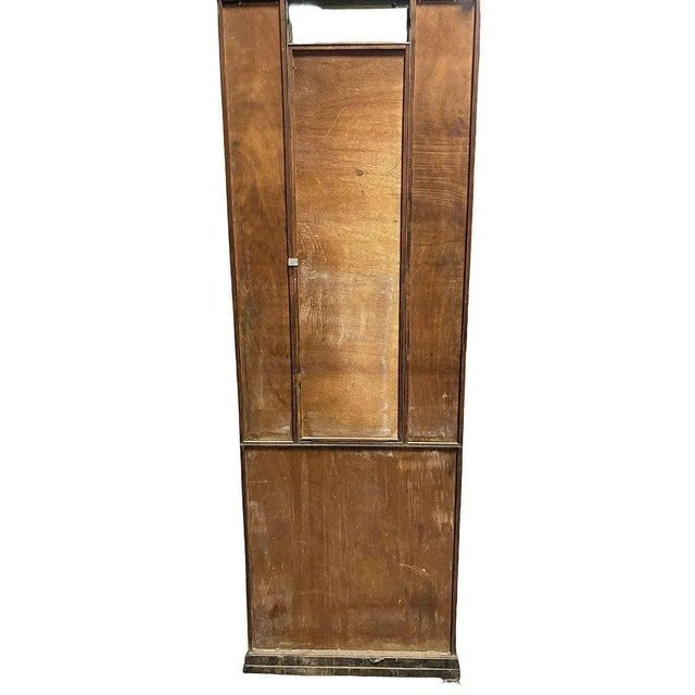 1930s Art Deco Copper & Chrome Hall Tree With Vanity Mirror - 6