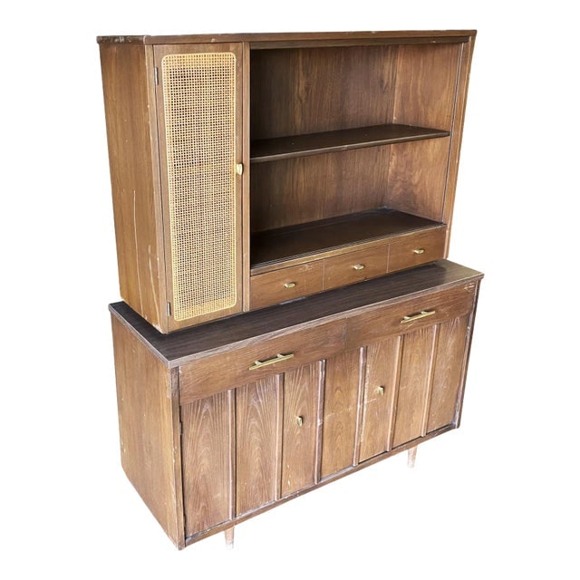 Holman Mid-Century Cupboard China Cabinet Shelf (1 of 8)