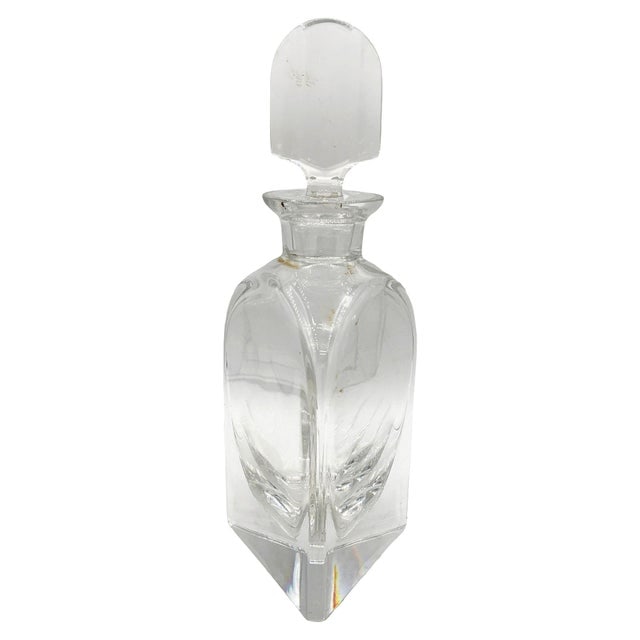 Early Mid-Century Decorative Italian Crystal Whisky Liquor Decanter, 1940 - 3