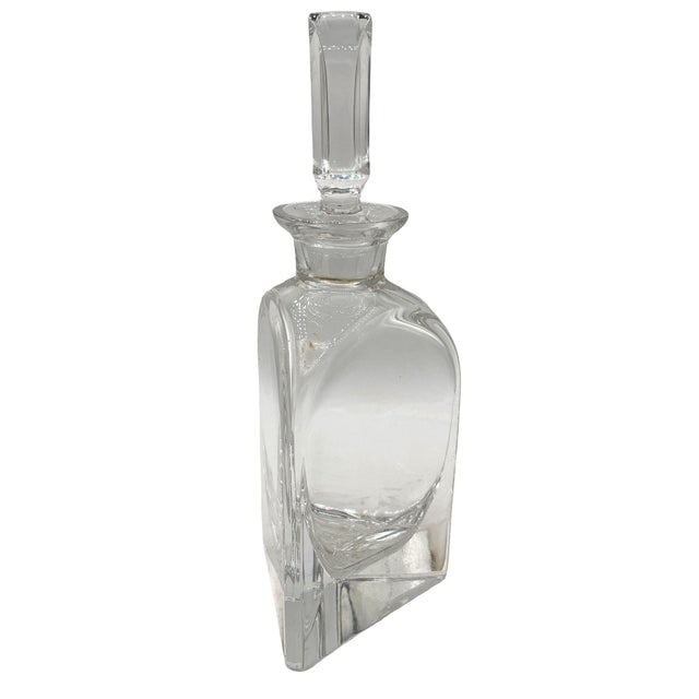 Early Mid-Century Decorative Italian Crystal Whisky Liquor Decanter, 1940 - 4