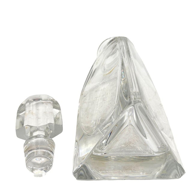 Early Mid-Century Decorative Italian Crystal Whisky Liquor Decanter, 1940 - 5