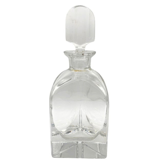 Early Mid-Century Decorative Italian Crystal Whisky Liquor Decanter, 1940 - 6