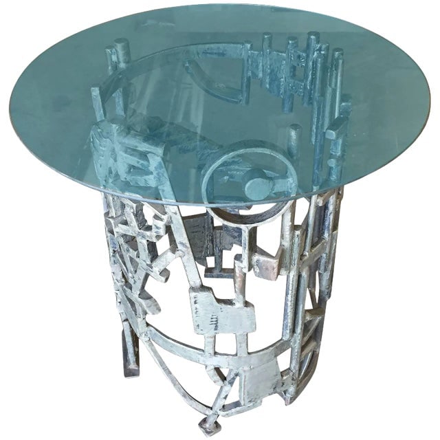 Adrian Pearsall Inspired Brutalist Sculptural Side Table (1 of 4)