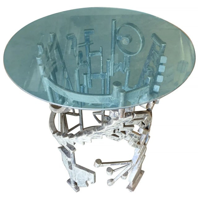 Adrian Pearsall Inspired Brutalist Sculptural Side Table - 2