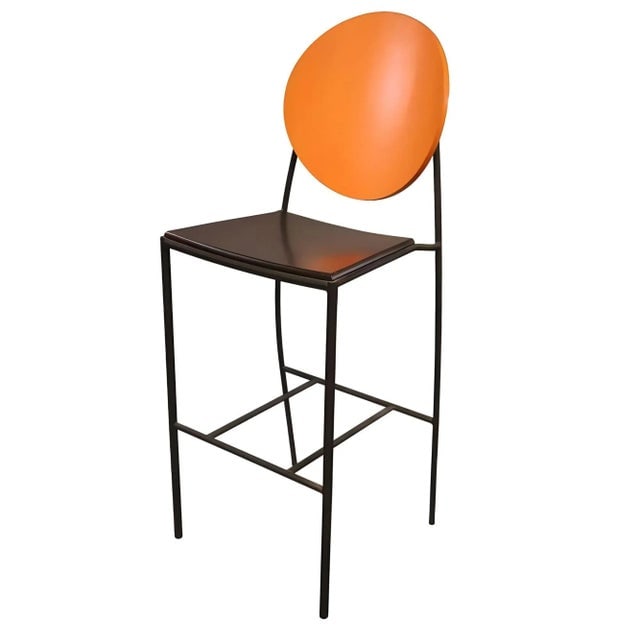 1980s Dakota Jackson Memphis Style "Vik-Ter" Barstool - 3