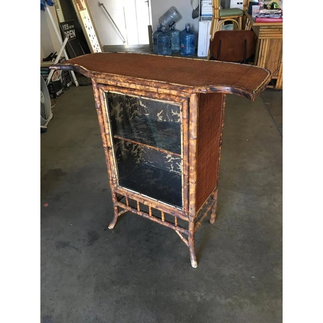 Aesthetic Movement Tiger Bamboo Bat Wing Bar - 3