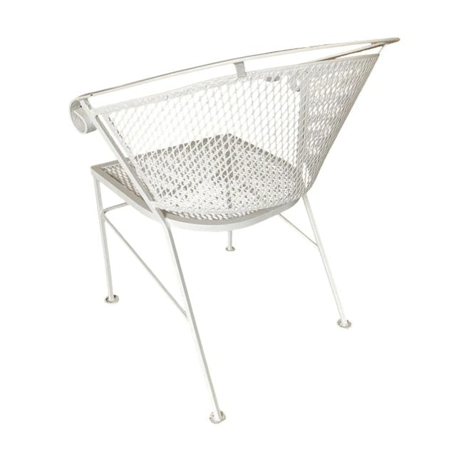 Pair of 1950s Woodard Pinecrest Mesh Iron Patio/Outdoor Lounge Chairs - 5