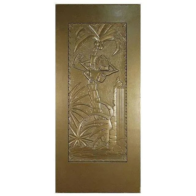 Large 93" Art Deco Style Coco Bongo Gold Door From 1994 the Mask, 2 Available - 4