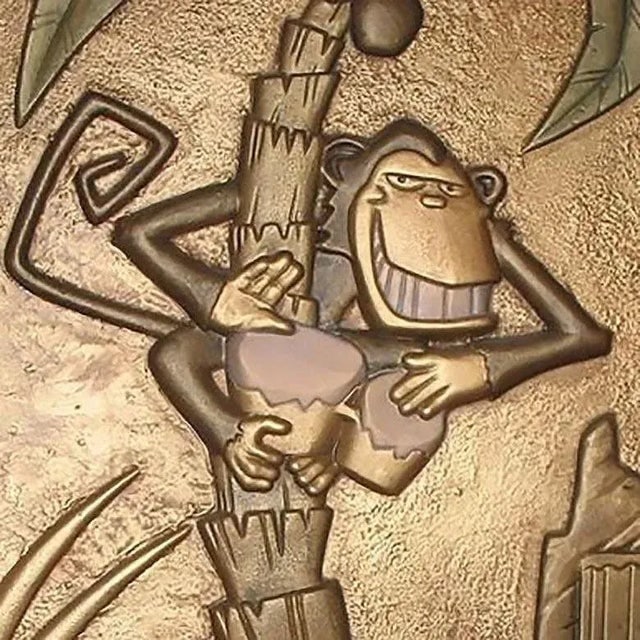 Large 93" Art Deco Style Coco Bongo Gold Door From 1994 the Mask, 2 Available - 5