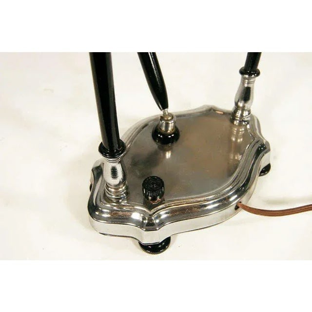 1930s Art Deco Desk Lamp With Pen Holder - 5