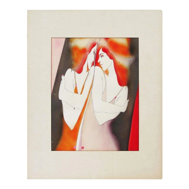 1970s John Luke Eastman "One Mind" Serigraph (1 of 4)
