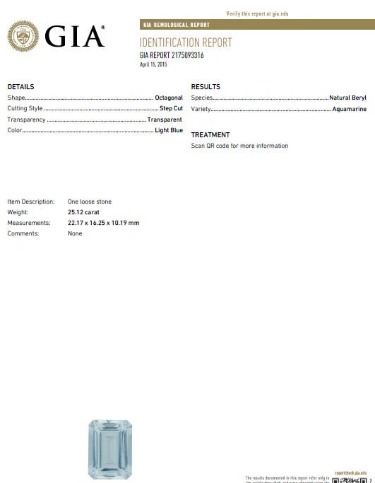 GIA Certified 28.26ct Natural Aquamarine diamonds ring Vivid 14kt *v - 11