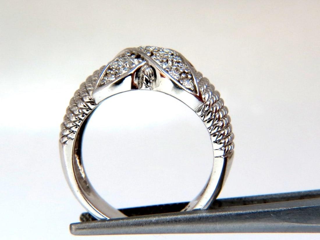 .50ct Natural Diamonds X Ring 14 karat *v - 5