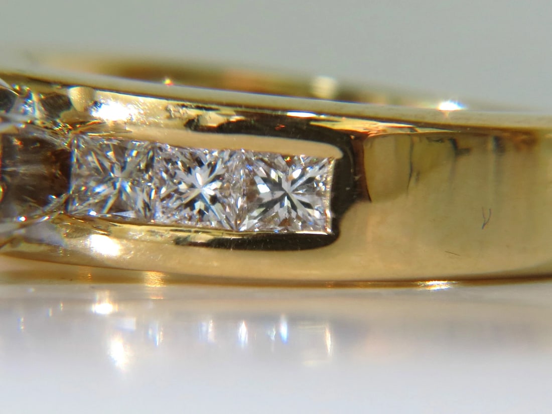 2.50CT NATURAL DIAMONDS ENGAGEMENT RING MATCHING BAND 14KT *v - 6