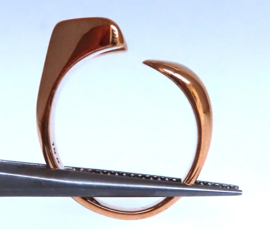 Open Irregular Abstract Statement Ring 14kt Gold 44224 *v - 6
