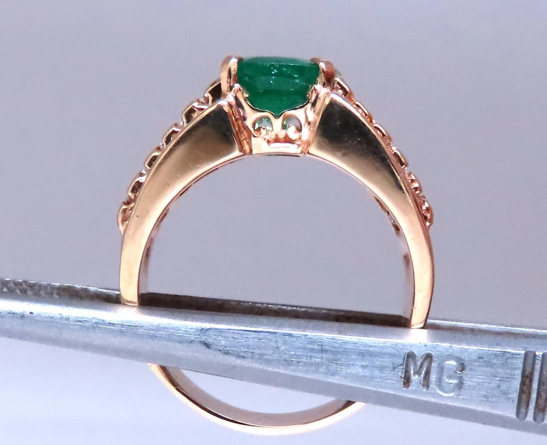 GIA Certified 3.01ct Natural Emerald Diamonds Ring 14kt Gold 12360 *v - 7
