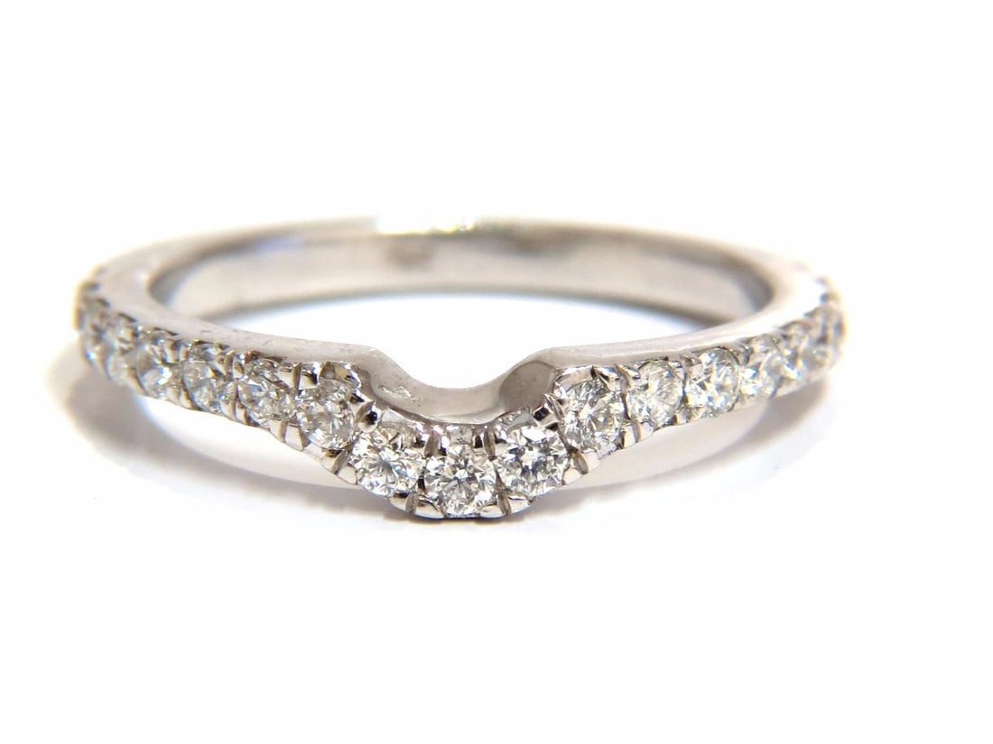 GIA Certified .70ct & 1.00ct round natural diamond ring & Matching band 18kt *v - 4