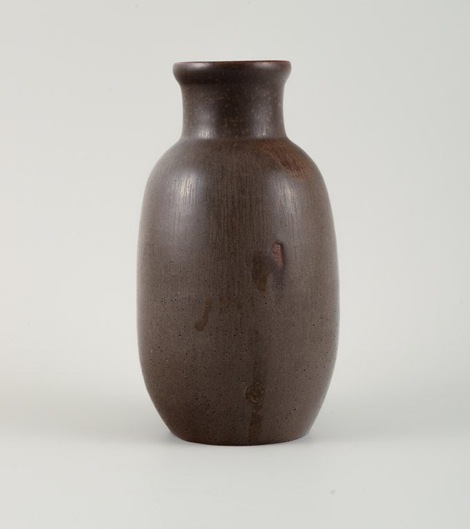 Unique Royal Copenhagen ceramic vase by Carl Halier / Patrick Nordstrøm. - 2