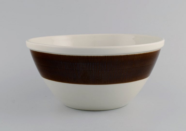 Hertha Bengtson (1917-1993) for Rörstrand. Three Koka bowls in glazed stoneware. 1960s. - 4