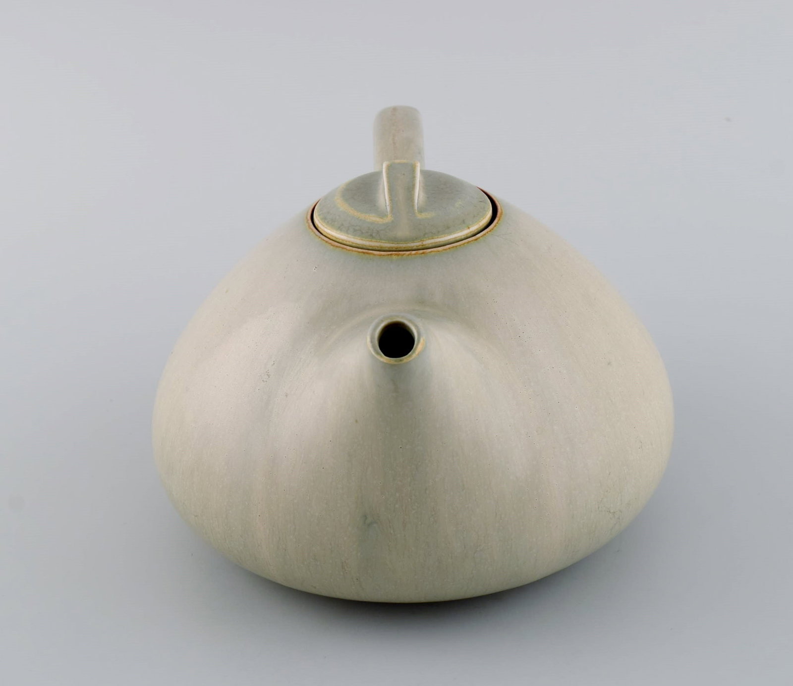 Eva Stæhr-Nielsen for Saxbo. Teapot in glazed stoneware. Mid-20th century. - 4