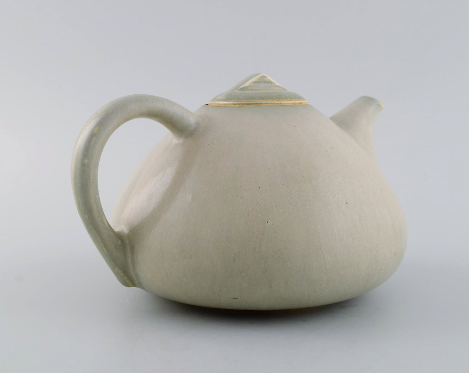 Eva Stæhr-Nielsen for Saxbo. Teapot in glazed stoneware. Mid-20th century. - 7