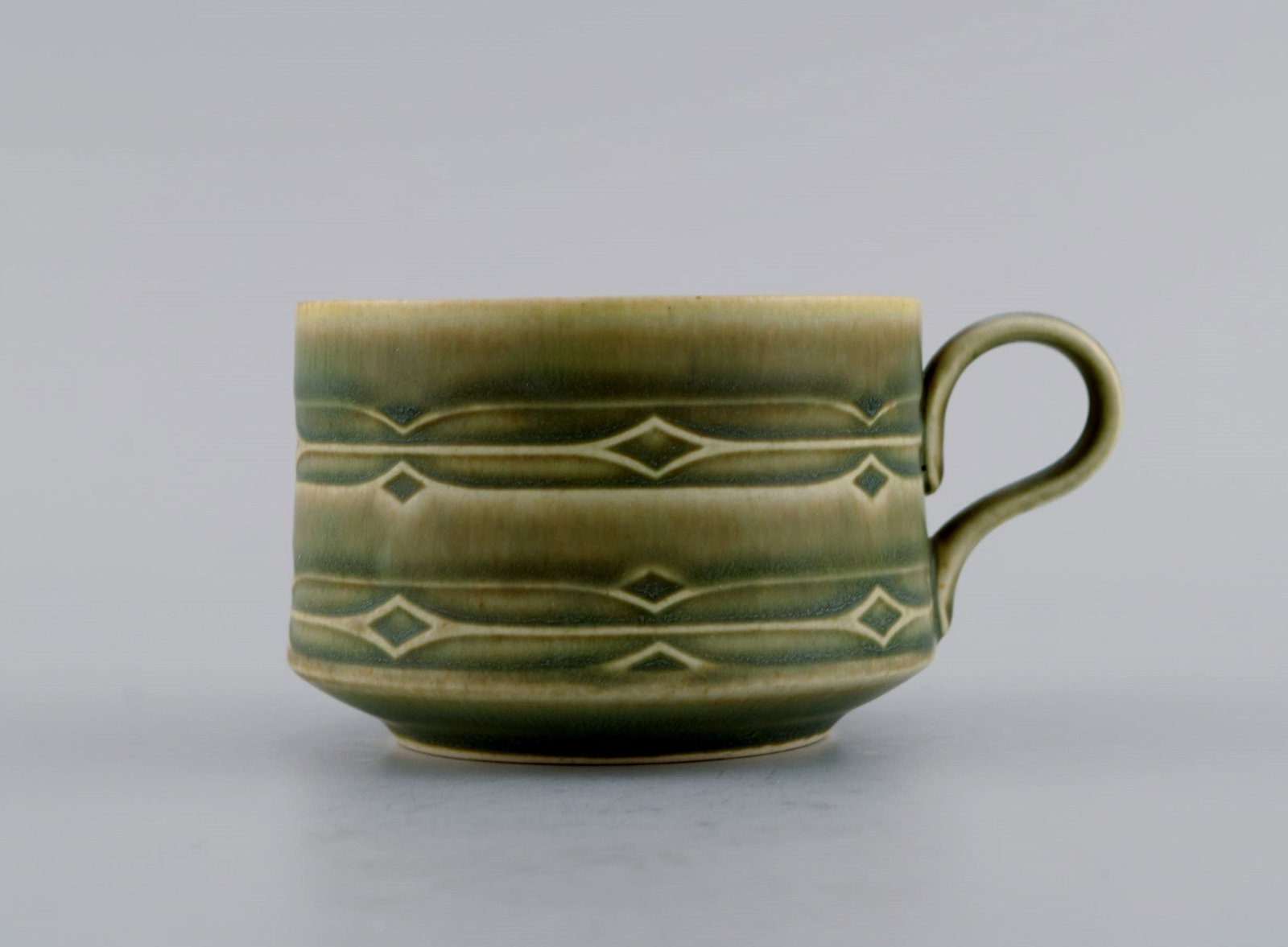 Jens H. Quistgaard (1919-2008) for Bing & Grøndahl. Rune coffee service in glazed stoneware for - 4