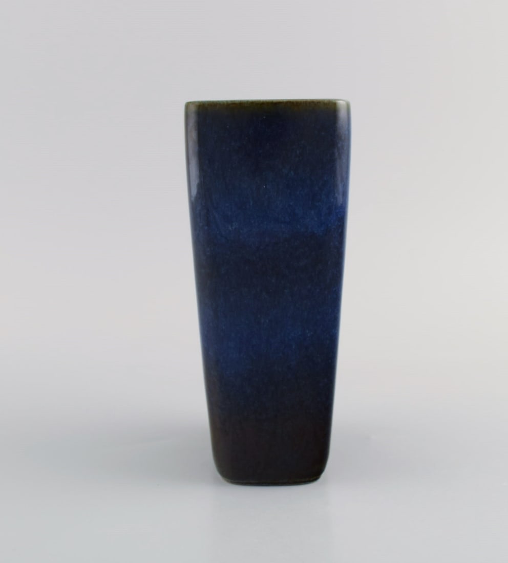 Sven Jonson (1919-1989) Gustavsberg. Two Lagun vases in glazed stoneware. Beautiful glaze in shades - 5
