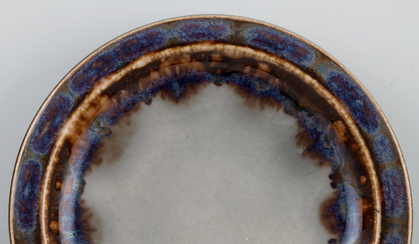 Bing & Grøndahl Mexico dinner service. Four butter pads in glazed stoneware. Model number 332. - 4