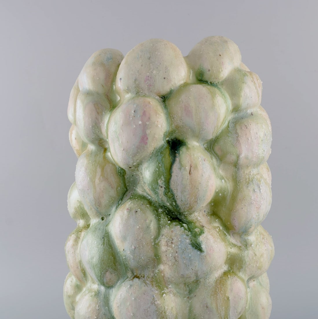 Christina Muff, Danish contemporary ceramicist (b. 1971). Large sculptural unique vase in glazed - 4