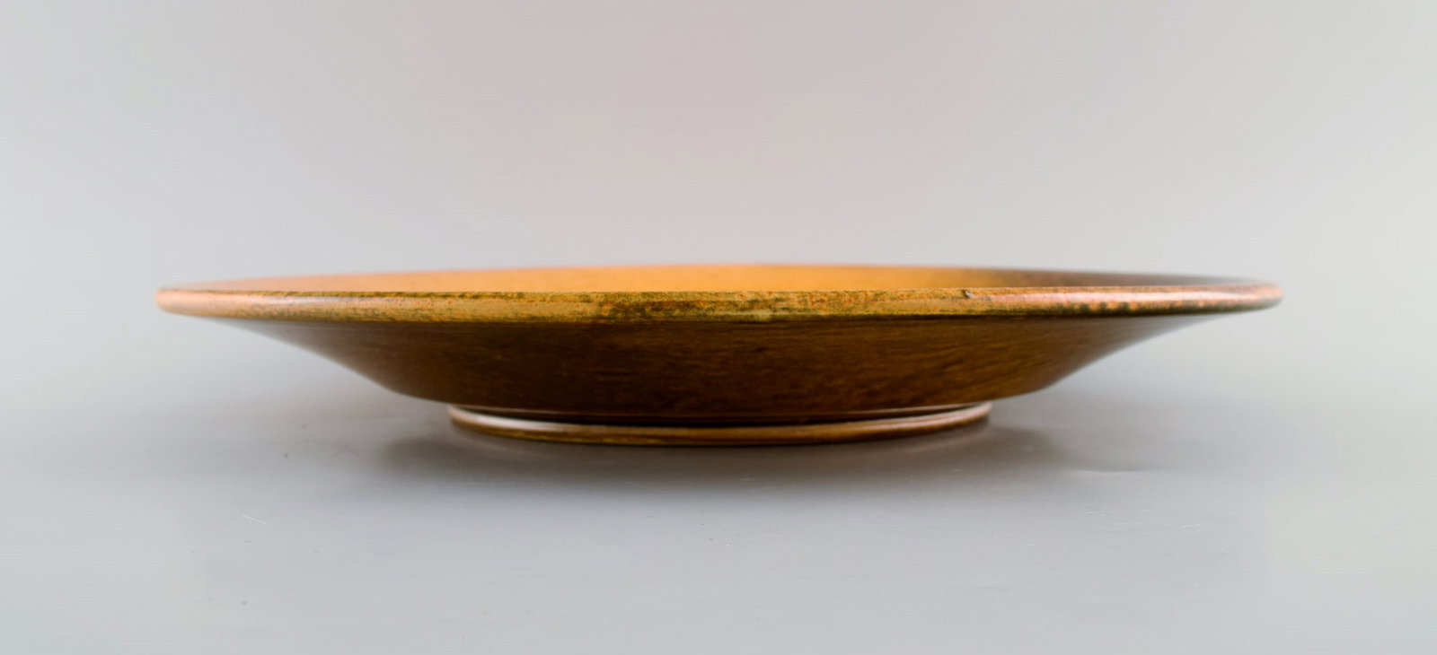 Svend Hammershøi for Kähler, Denmark. Large bowl / dish in glazed stoneware. Beautiful - 4