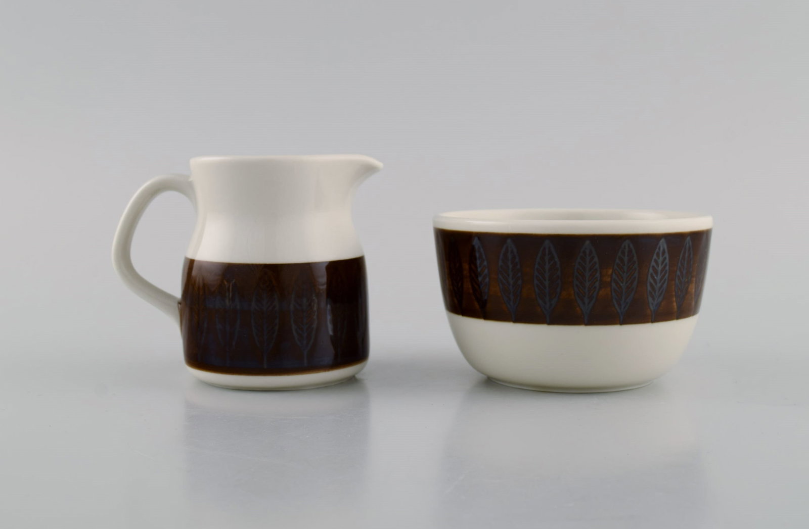 Hertha Bengtson (1917-1993) for Rörstrand. Three parts Koka in glazed stoneware. 1960s. - 3