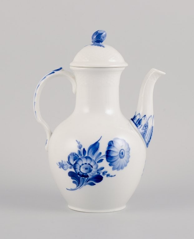 Royal Copenhagen, Blue Flower Braided, coffee pot. - 3