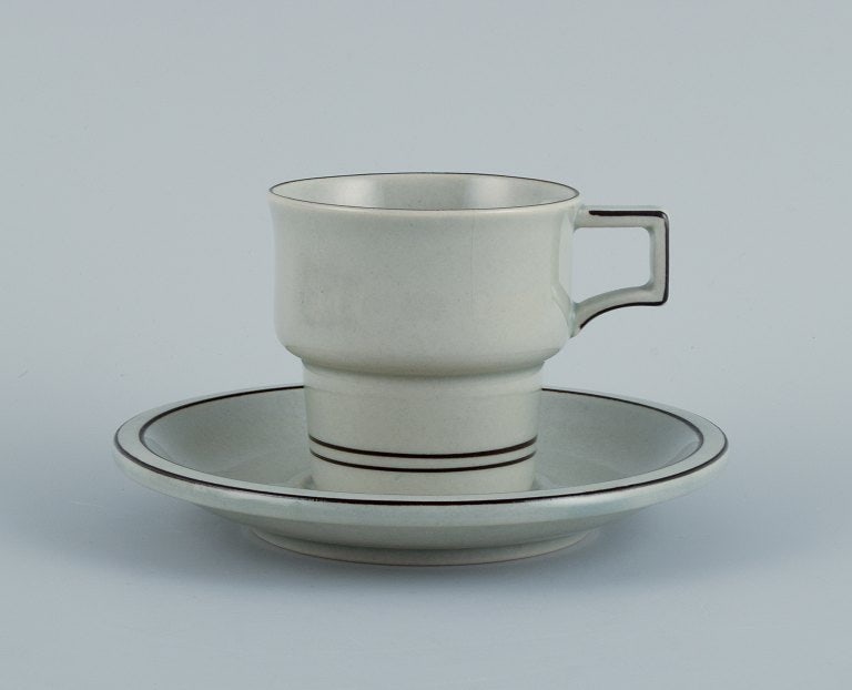 Jens Harald Quistgaard for Bing & Grøndahl, Colombia, four coffee cups with saucers. (1 of 6)
